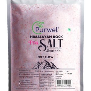 Himalayan Pink Salt Crystals - 1kg Pack